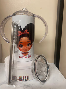 Child’s stainless steel Sippy cup